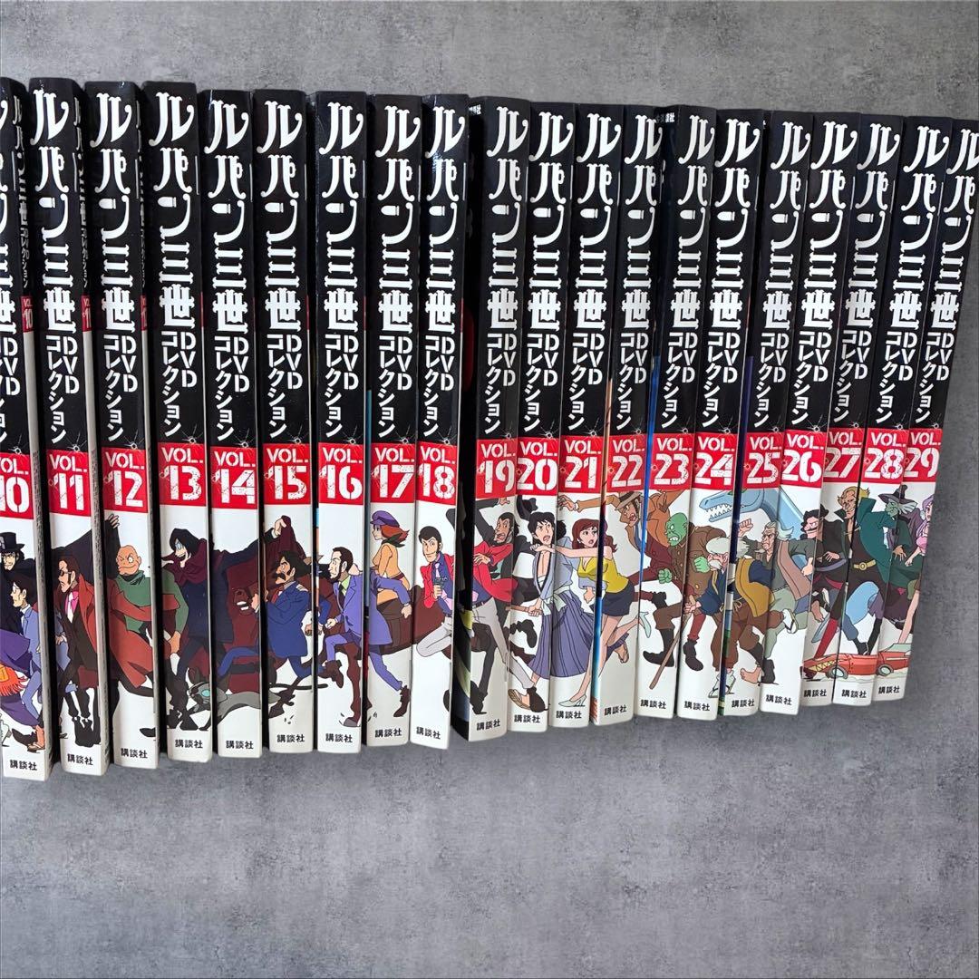 【新品未開封】ルパン三世 DVDコレクション Vol.10〜49巻セット