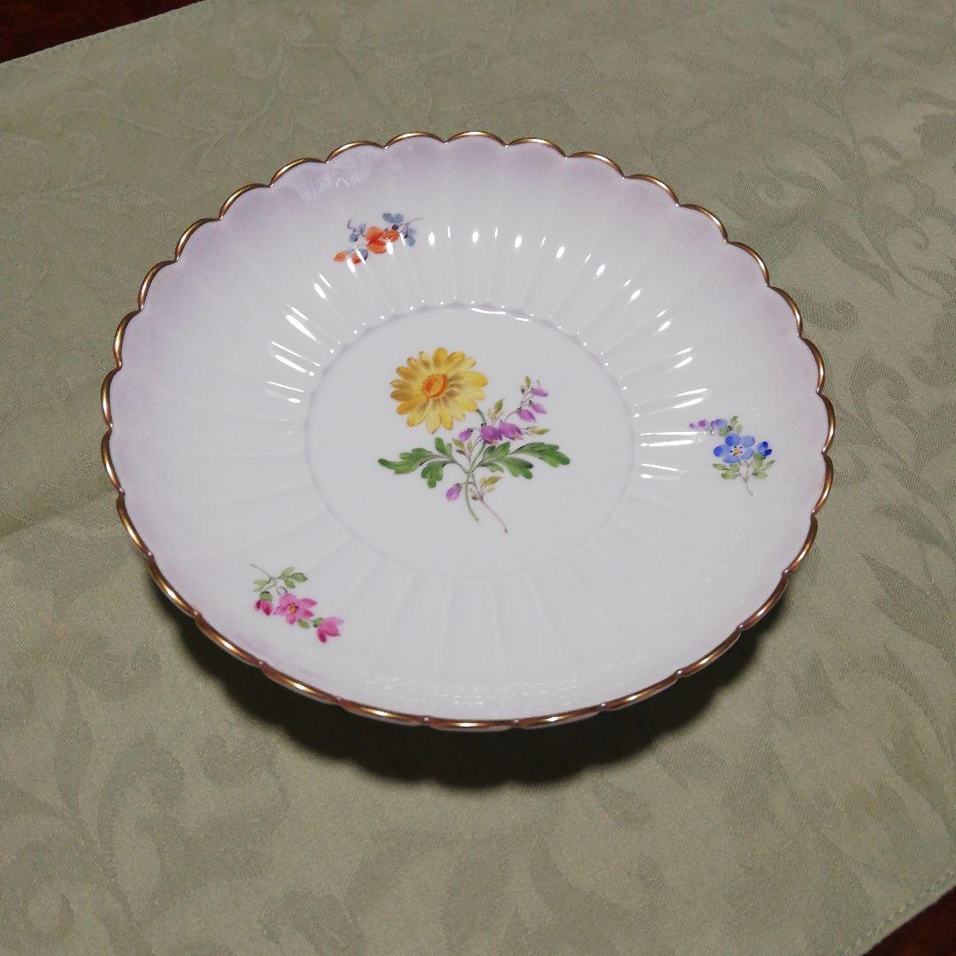 希少 Meissen マイセン ベーシックフラワー 16.5cm プレート 新品