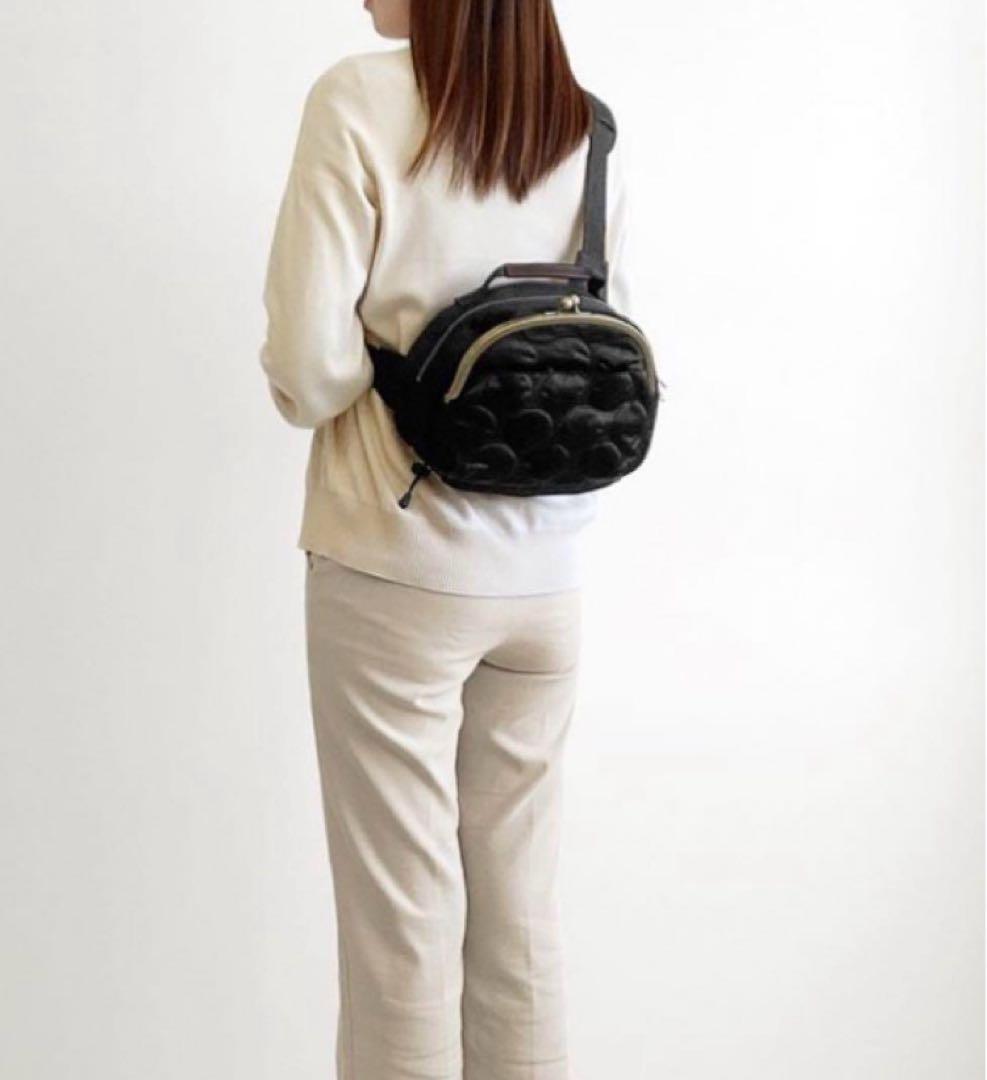 まさ。様AYANOKOJI あやのこうじ がま口ポシェット型ボディバッグ ドット