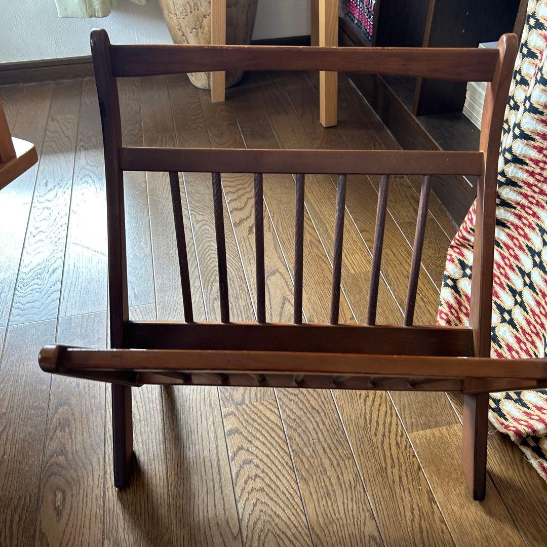 karimoku カリモク ヴィンテージ　 マガジンラック　ミッドセンチュリー