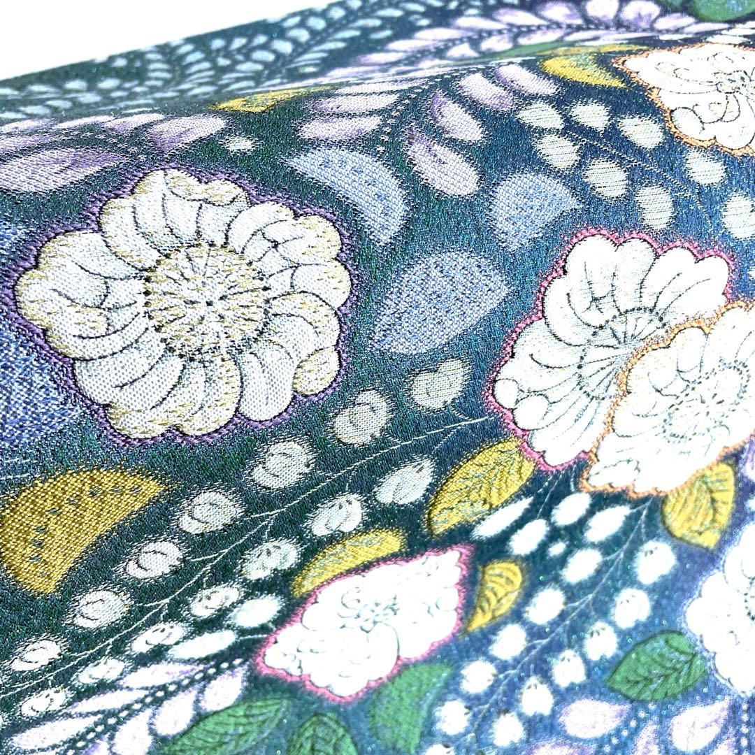 専用帯6210 ●高級 正絹 太鼓六通 袋帯 辻ヶ花