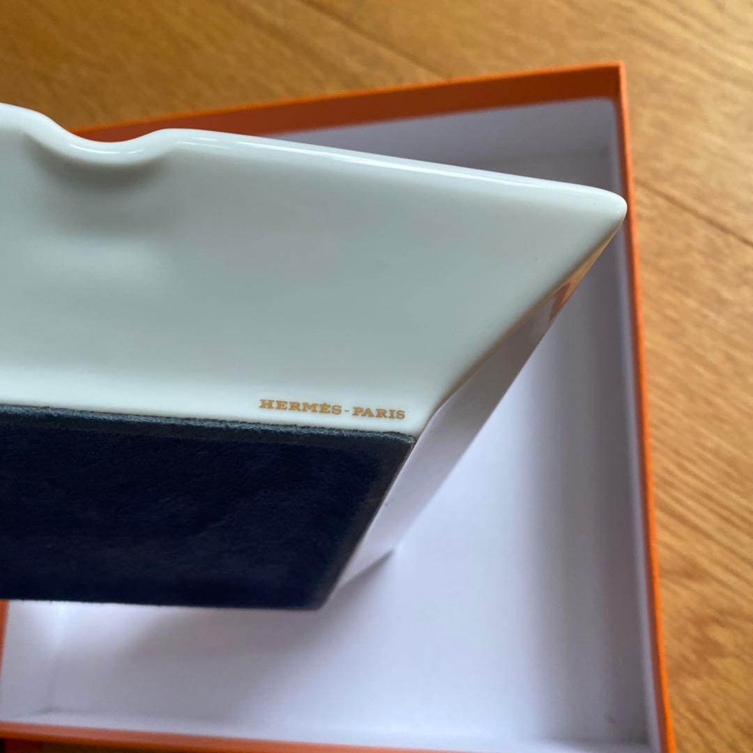 美品　エルメス　灰皿シェーヌダンクル