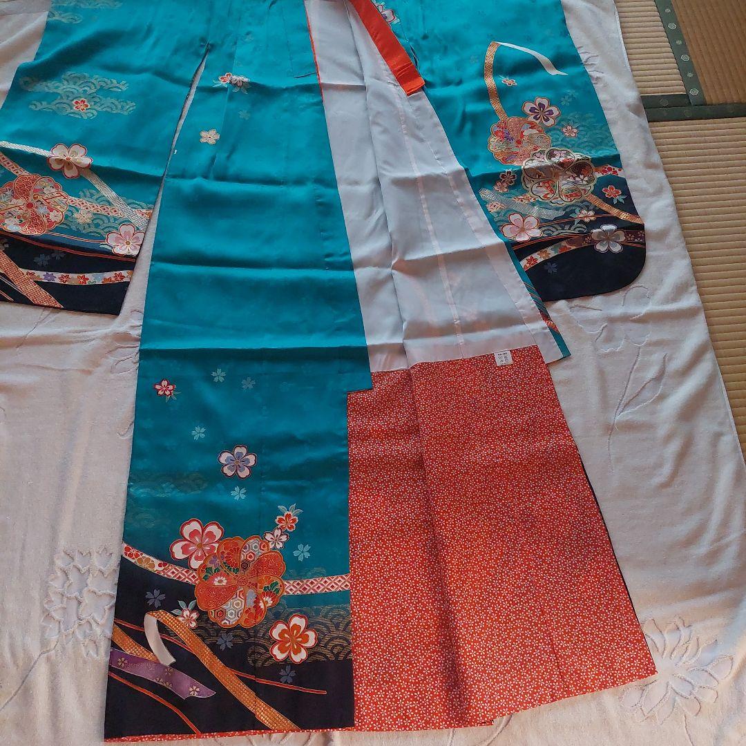 七五三用着物　帯　長襦袢　しごき付き　美品です。