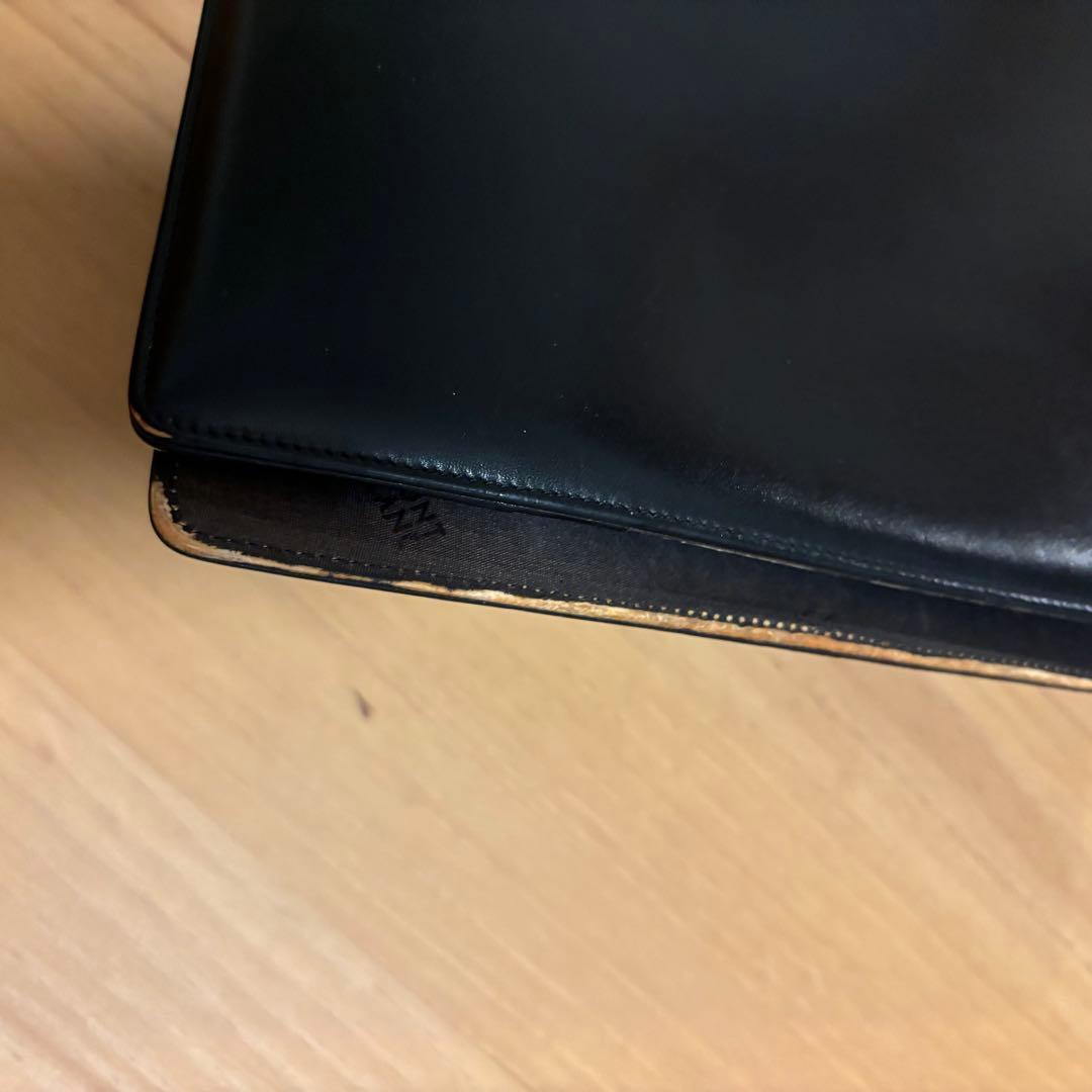 モンブラン黒 スプリングファイル 内ポケット付き