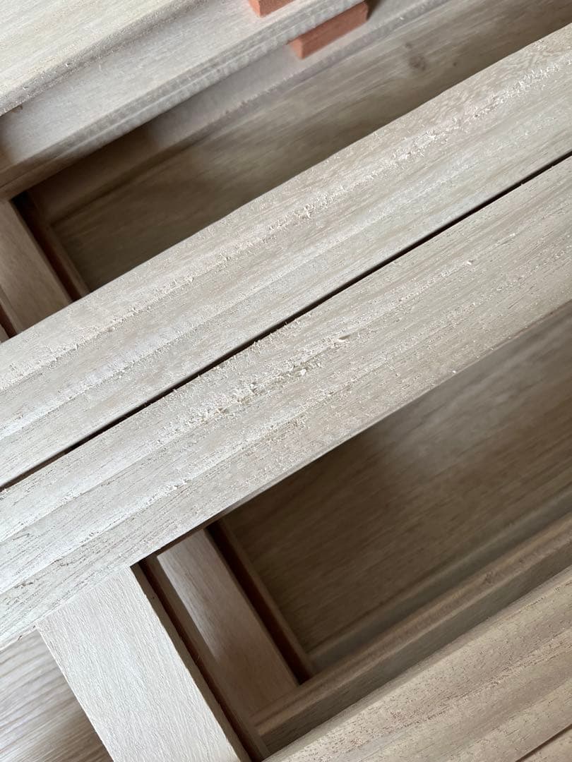 薄型軽量 桐すのこベッド 4つ折れ式