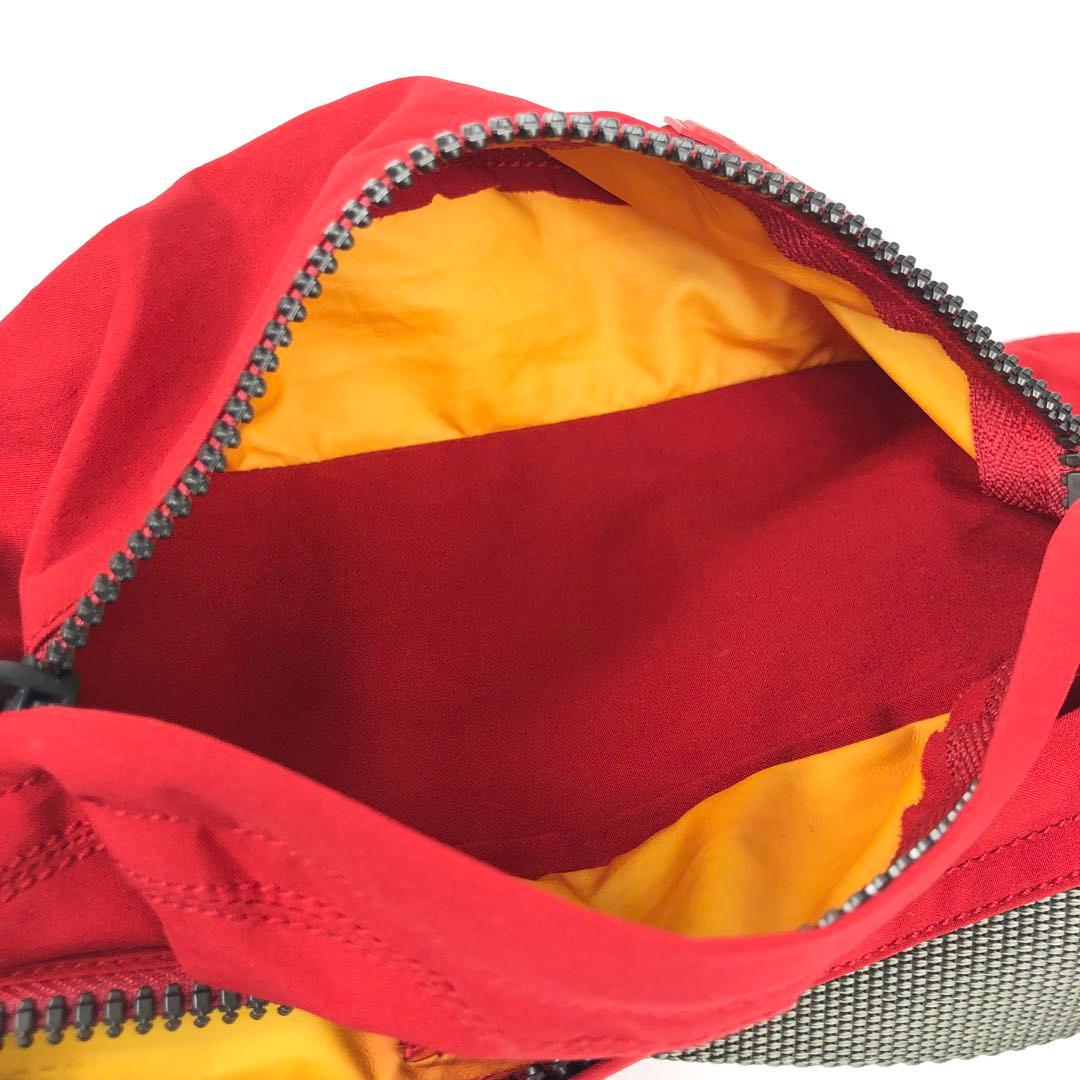 ★6F432 プラダ スポーツ ボディバッグ ウエストポーチ 4VA125 赤