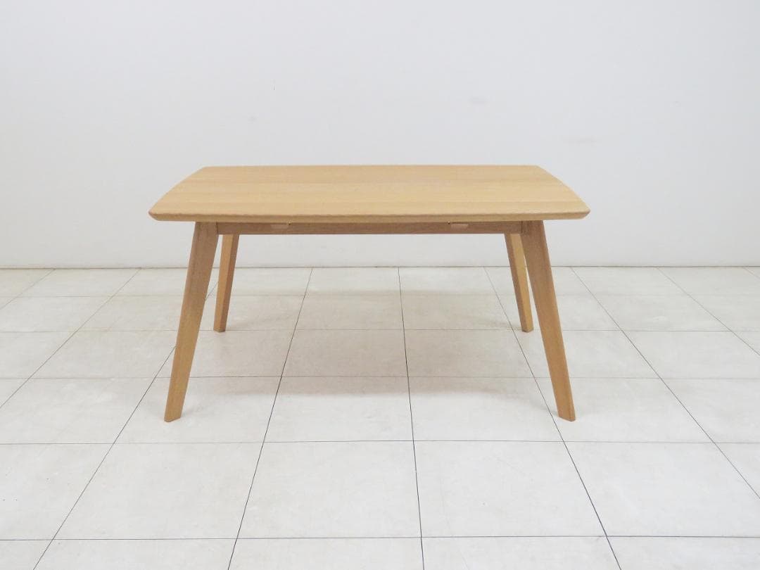 ★美品★飛騨 柏木工 ダイニングテーブル ソフィーシリーズ ナラ無垢 IDC大塚