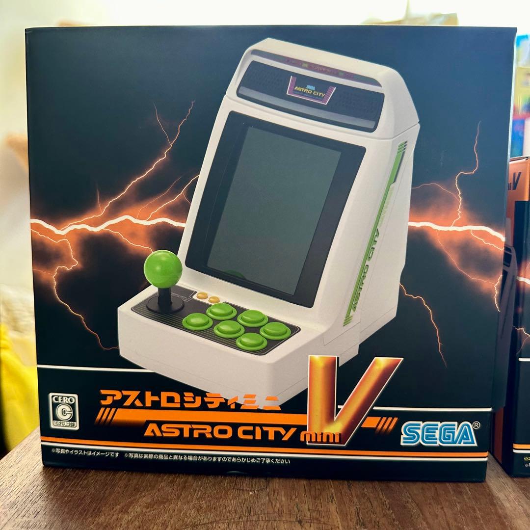 【新品未使用未開封】アストロシティミニV ゲームセンタースタイルキットV