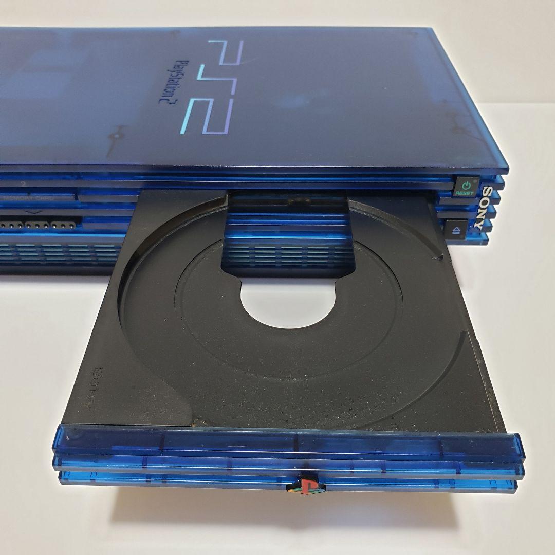☆すぐ遊べるセット☆ PS2 SCPH-37000セットオーシャンブルー