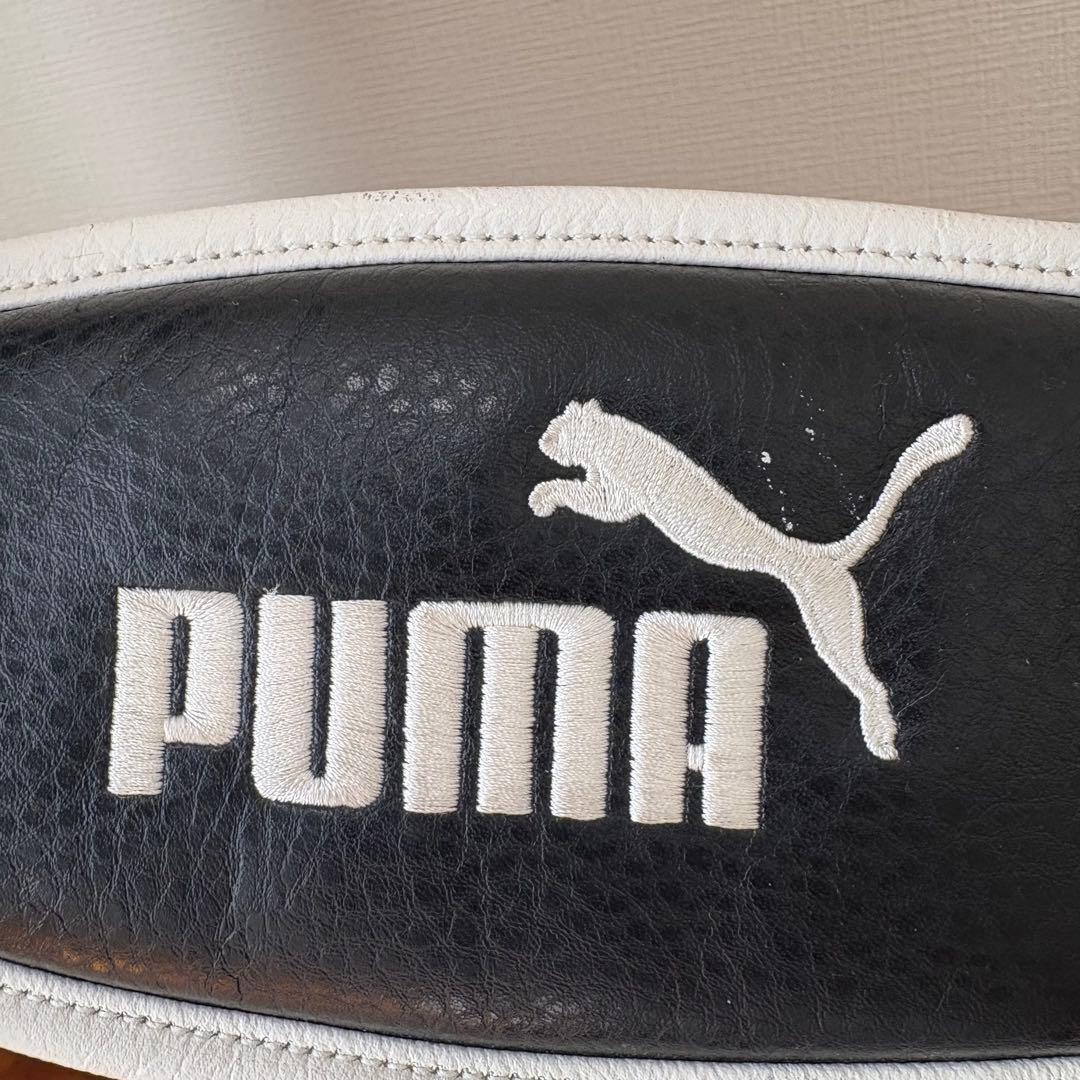 PUMA プーマ　キャディバッグ 黒/白　ゴルフバック　比較的美品