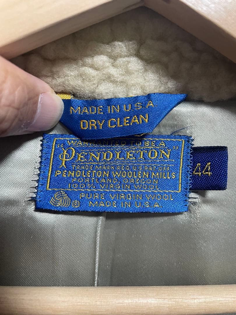 【希少】70s オンブレチェック　ウールボアコート