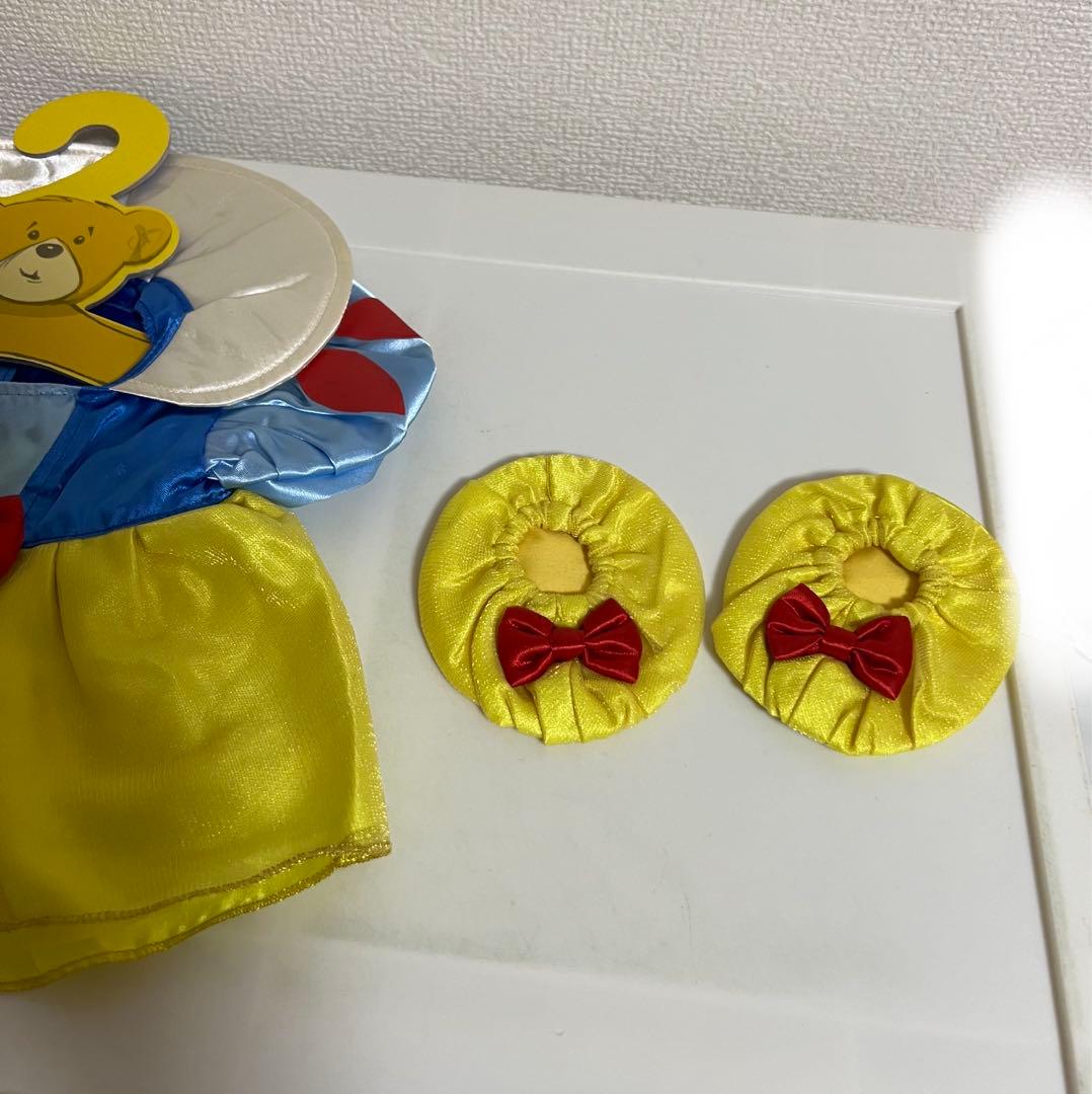 白雪姫、オーロラ姫のコスチューム　ビルドアベア　シェリーメイ ダッフィー、カツラ