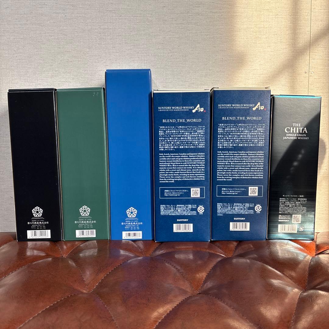 ロビ 商品！　ジャパニーズ ウィスキー 全６本セット！