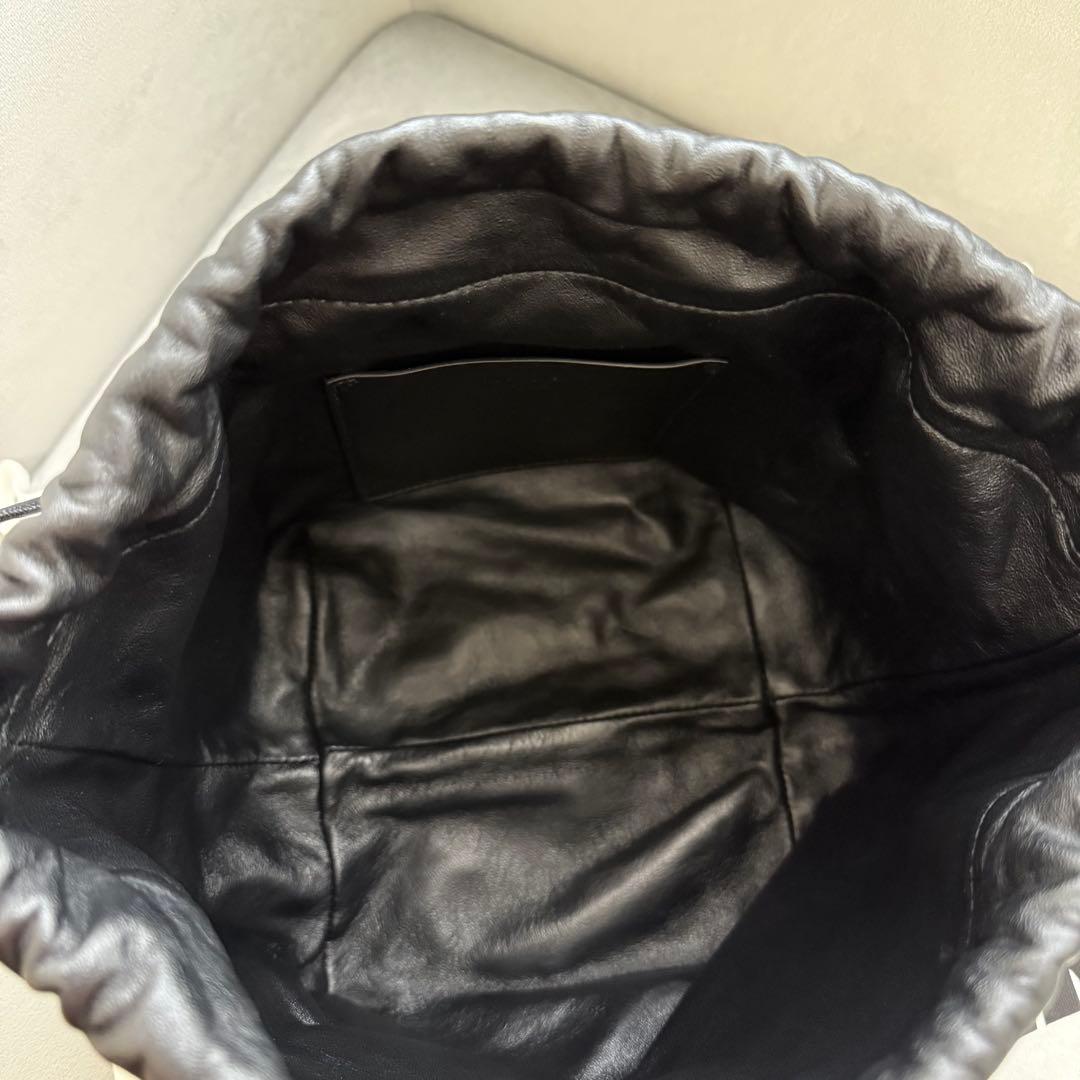 ジルサンダー ドローストリング ハンドバッグ ダンプリング 巾着 リバーシブル