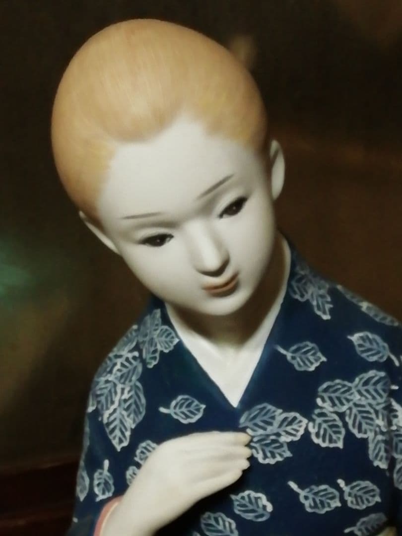 【博多人形】 一流作家中ノ子富貴子作 ! !