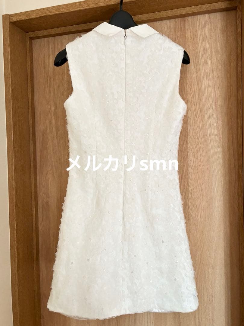 robe de fleurs ドレス　M ホワイト　シュガー