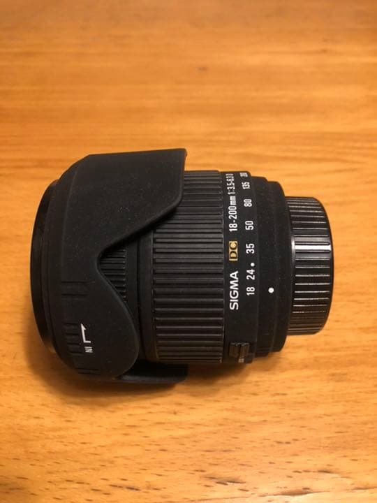 【美品】SIGMA 18-200F3.5-6.3DC/N ニコンマウント