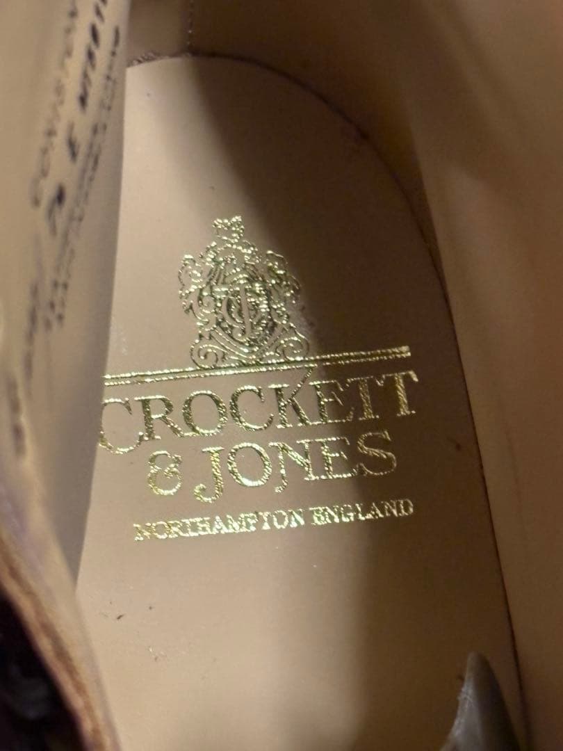 未使用 クロケット＆ジョーンズ コニストン2 UK7.5 26