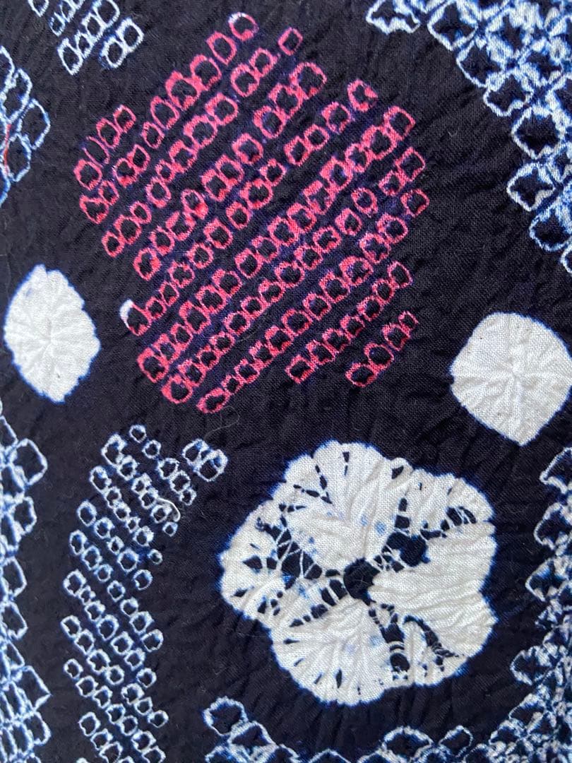 ◻️ メルりんご様◻️有松鳴海絞り浴衣　裄67 身丈160