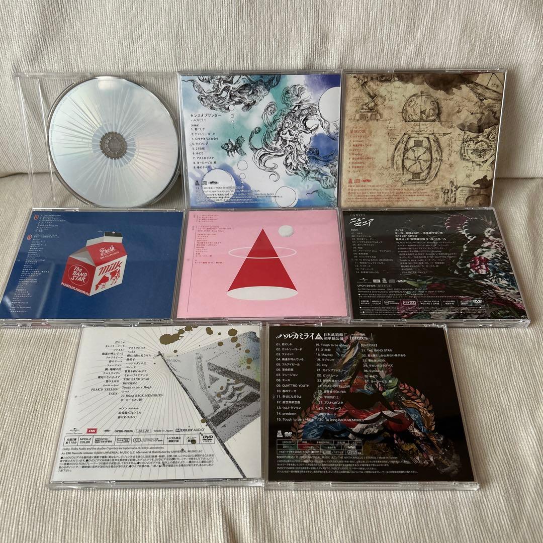 ハルカミライ　CD.DVDまとめ売り