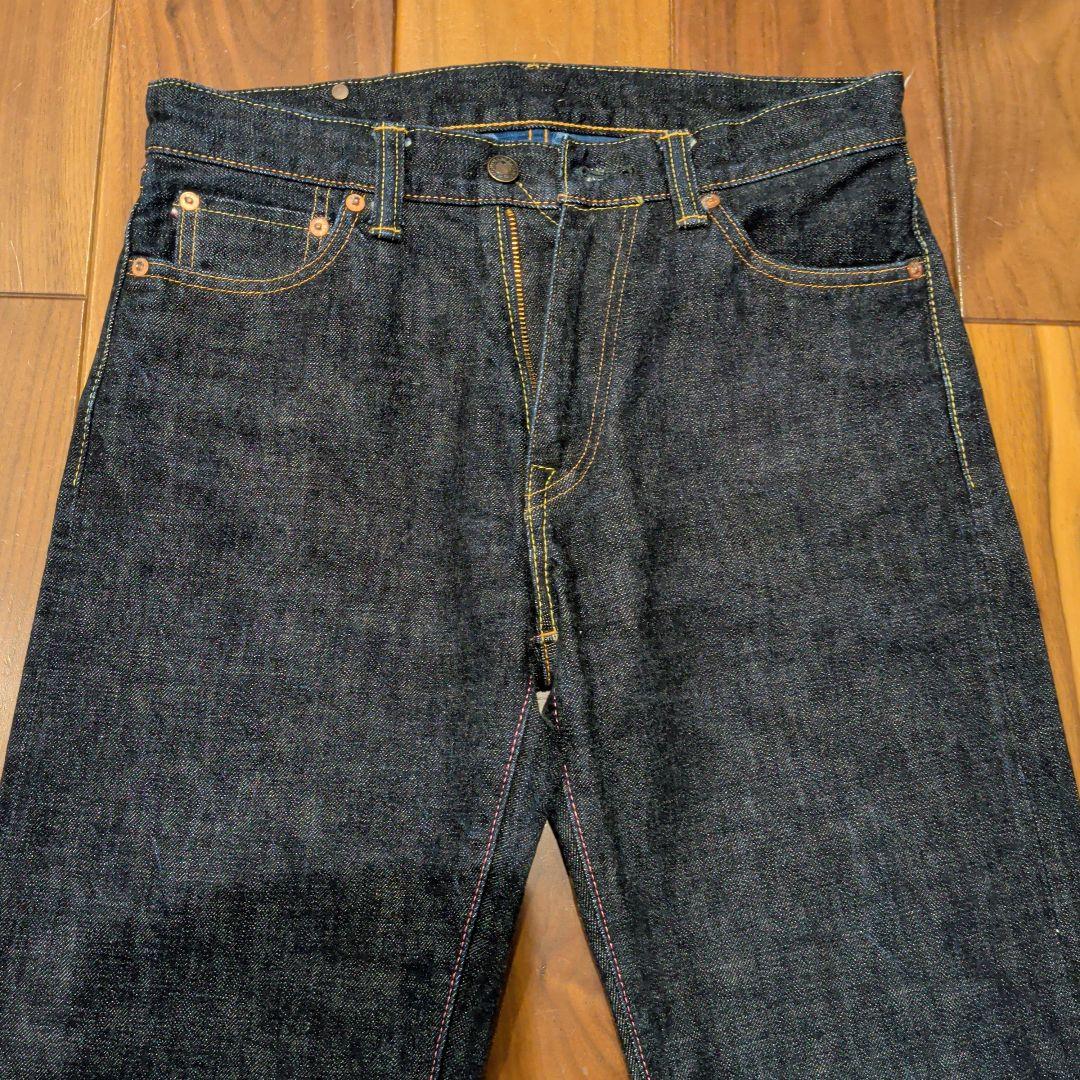 【未使用級】桃太郎ジーンズ　銅丹レーベル　特濃クラッシックストレート