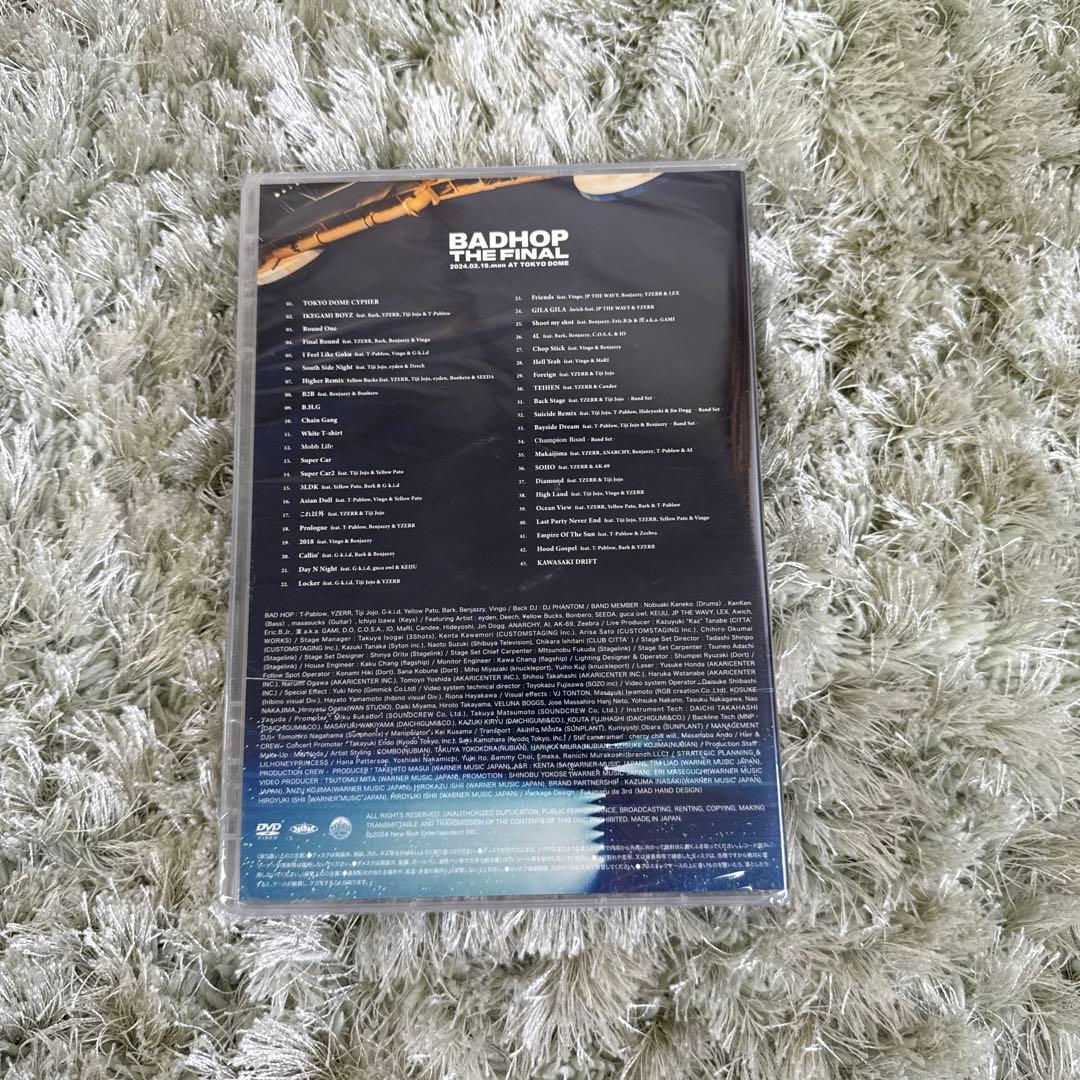 ミュージック BADHOP THE FINAL TOKYO DOME LIVE VI