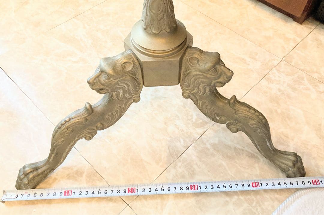 大阪引き取り5000円 アンティーク真鍮製ロココスタイル ハンガーフック