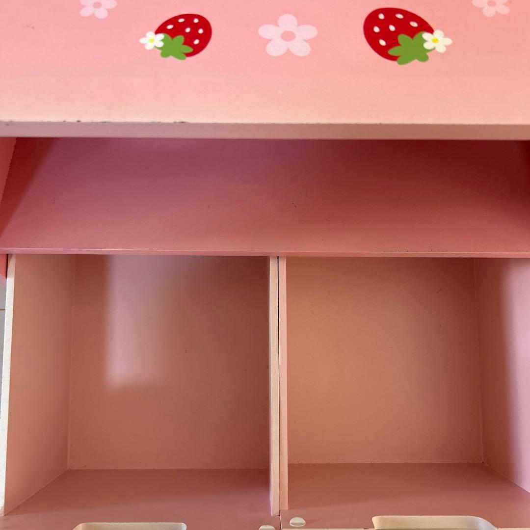 マザーガーデン 野いちご便利キャビネット 棚 ままごと