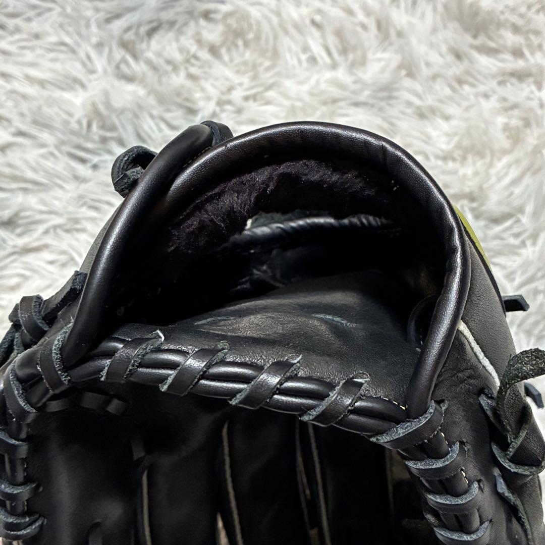 【美品】asics 軟式 右投げ 大人 大谷翔平モデル 本革 オールラウンド