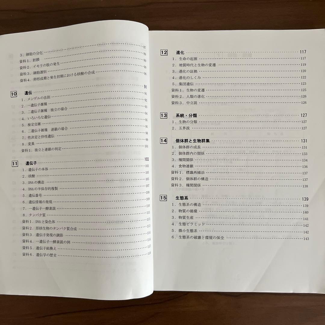 2022年生命科学基礎シリーズ　参考書・ワークブック・資料集セット