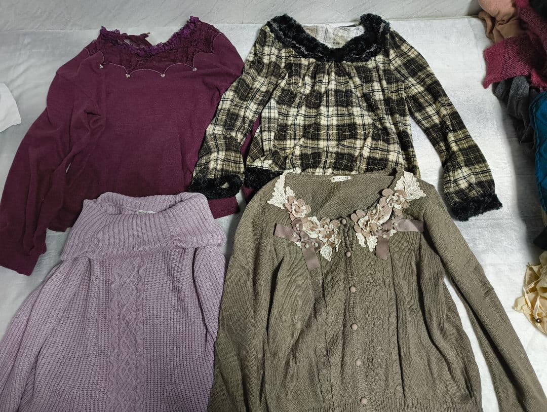 アクシーズファム axes femme　長袖 秋冬物 20着 まとめ売り