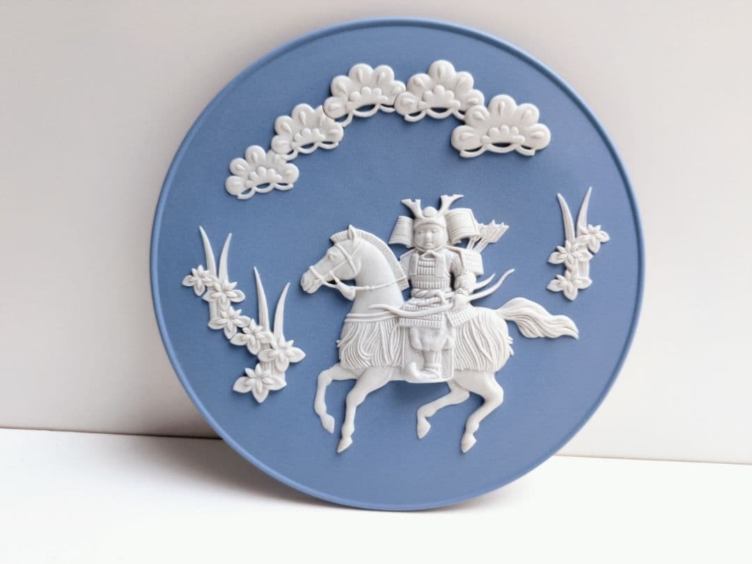 ウェッジウッド　こどもの日　ジャスパー　リトルサムライ