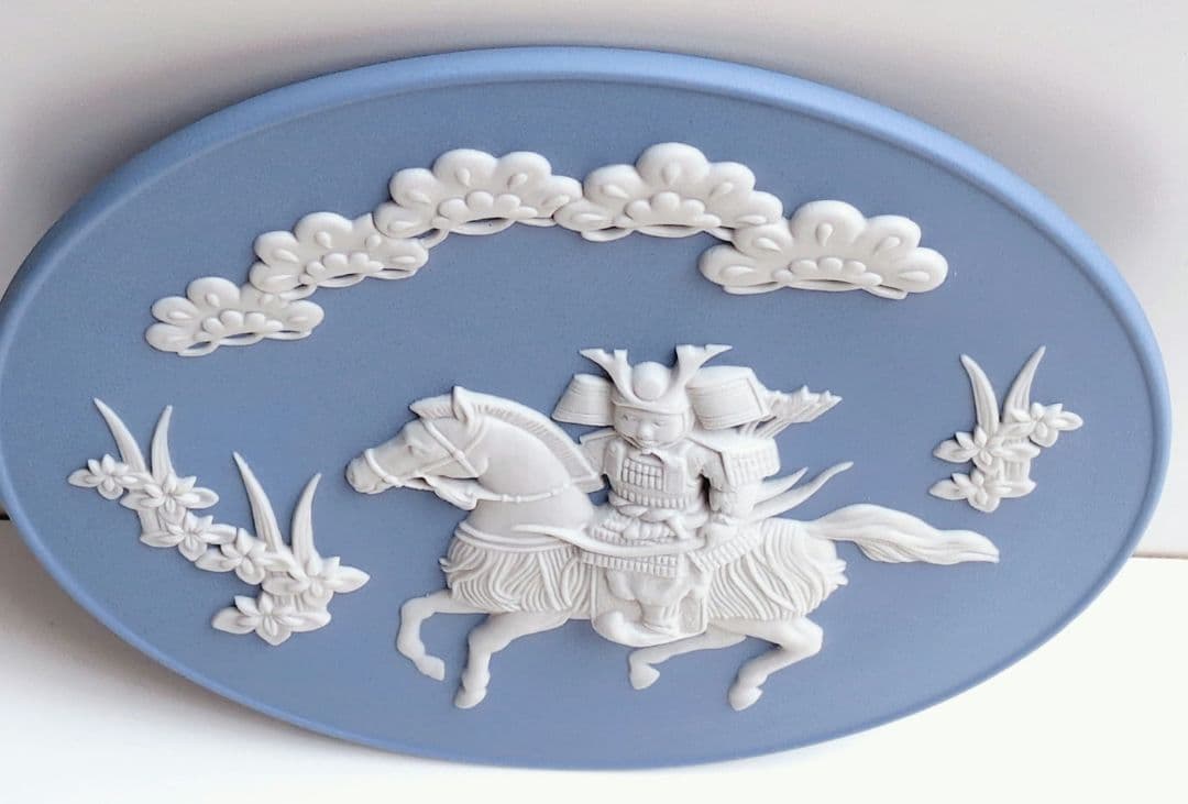 ウェッジウッド　こどもの日　ジャスパー　リトルサムライ