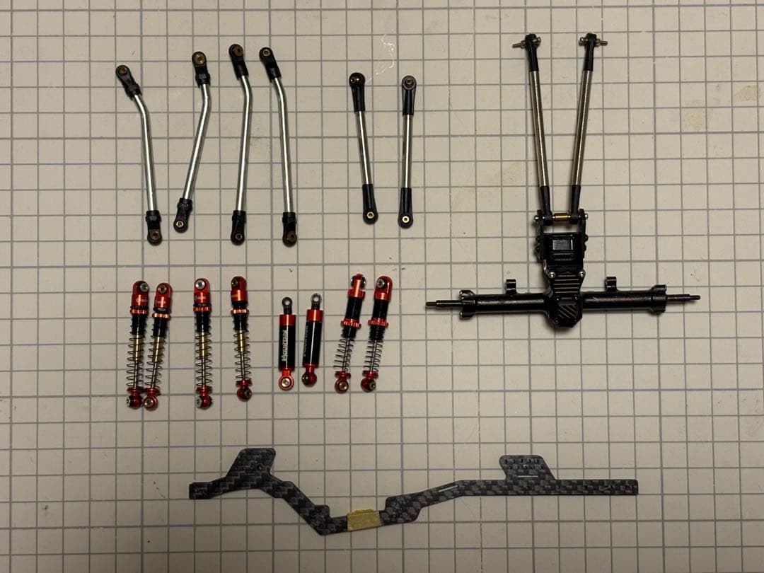 Axial scx24 オリジナルフレームLCG&4WS仕様