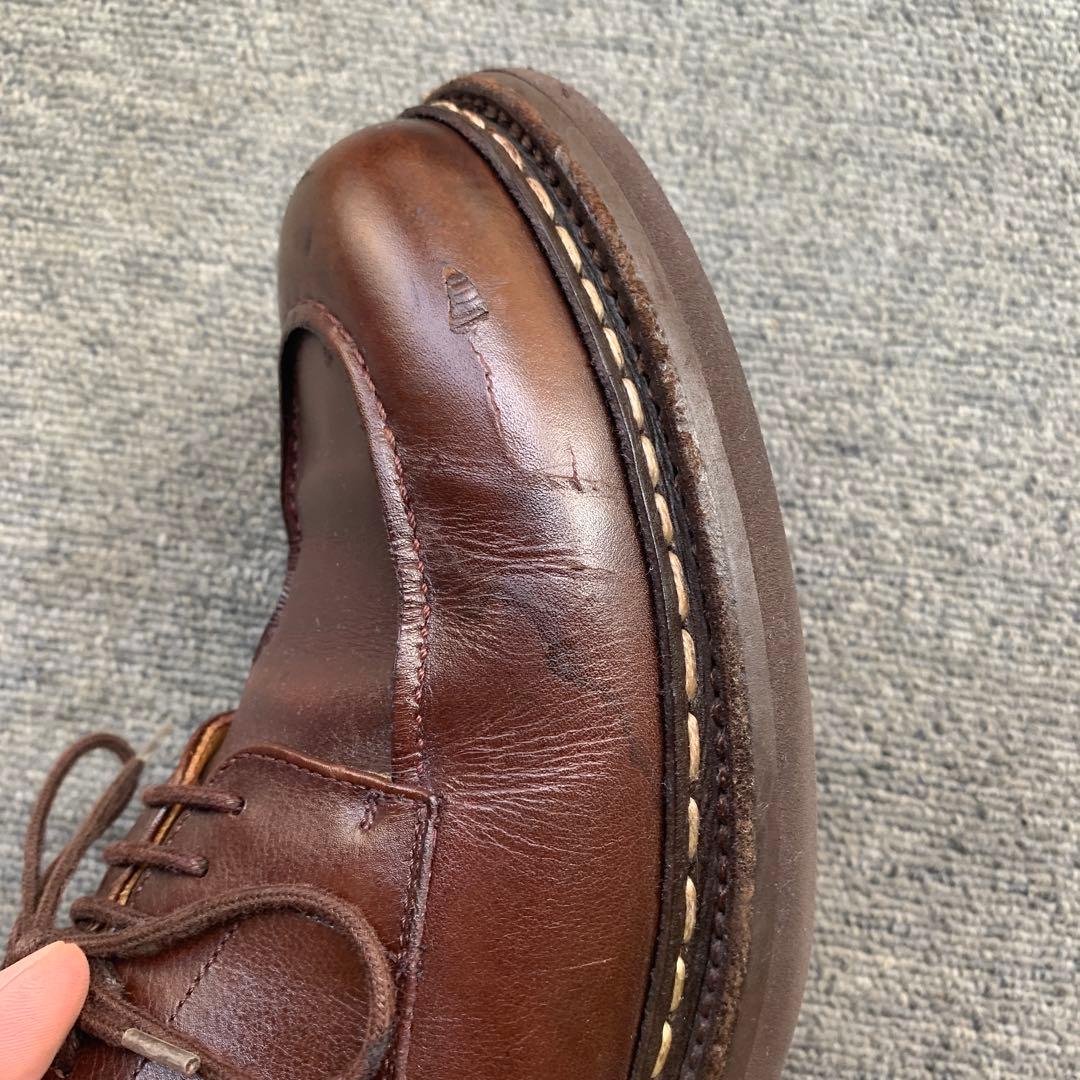 Berwick 707 ブラウンレザーシューズ　サイズ　25センチ　6.5インチ