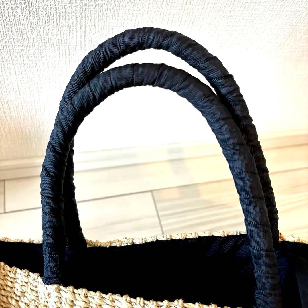 【美品】a-jolie パール　サングラス　カゴバッグ　ハンドメイド　アジョリー