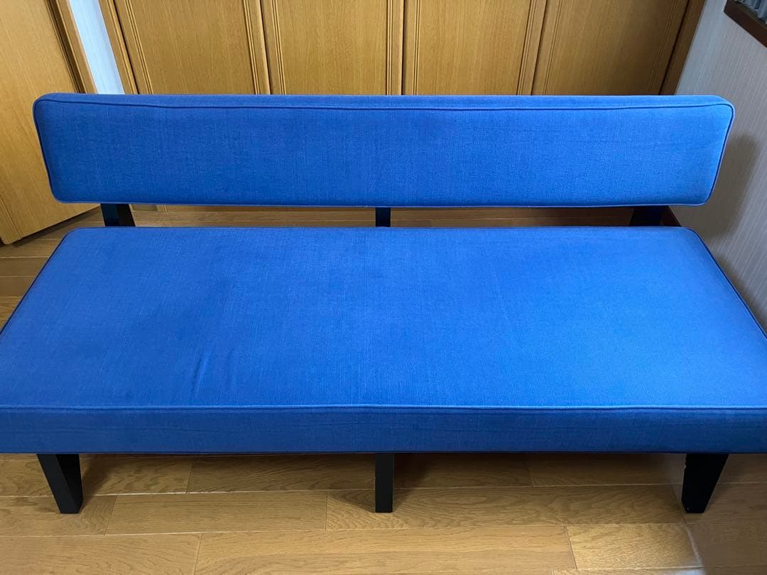 IDEE 受注生産品ソリッドベンチ(ネイビー)