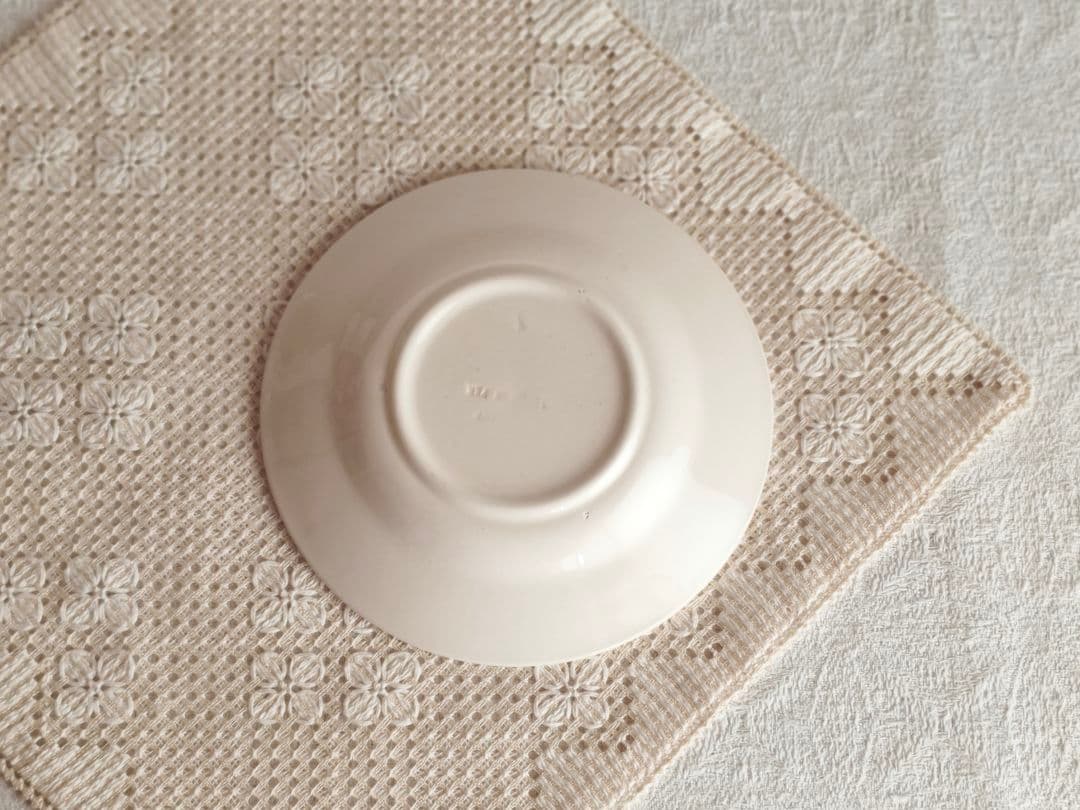 【mkuさま】vintage plate ❀ 矢車菊の 小さめ プレート