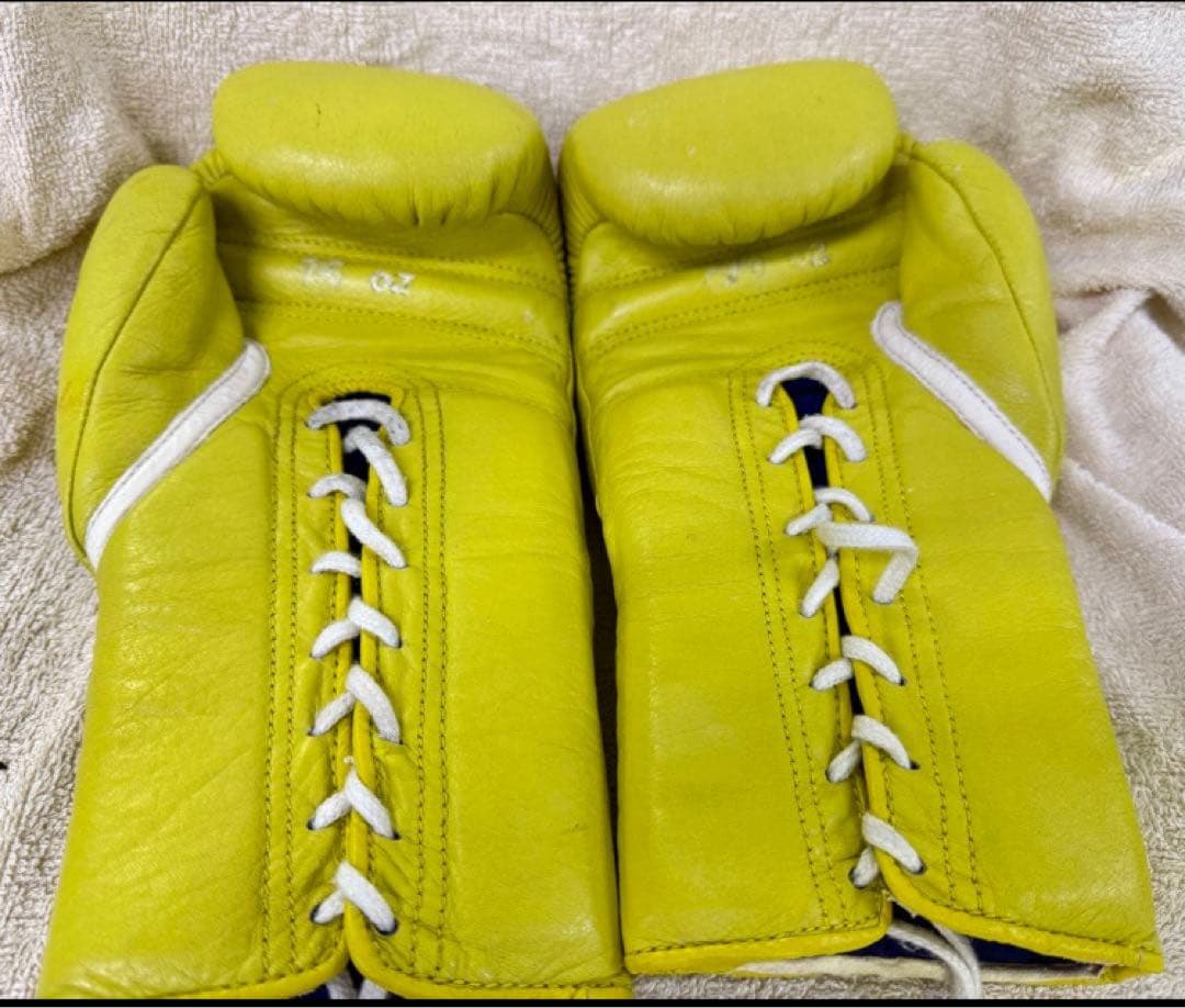 Winning ボクシンググローブ 16oz イエロー