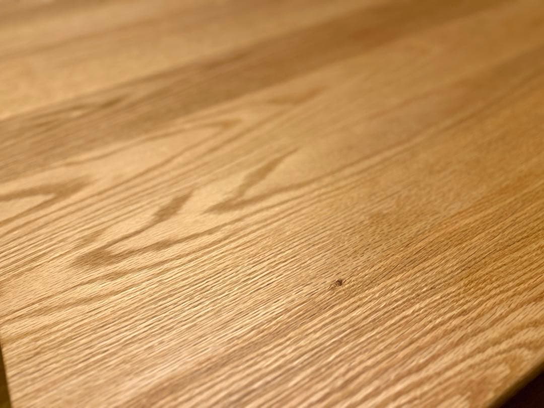 【美品】HIDA 飛騨産業 ダイニングテーブル　天然木　キツツキマーク　保証書付