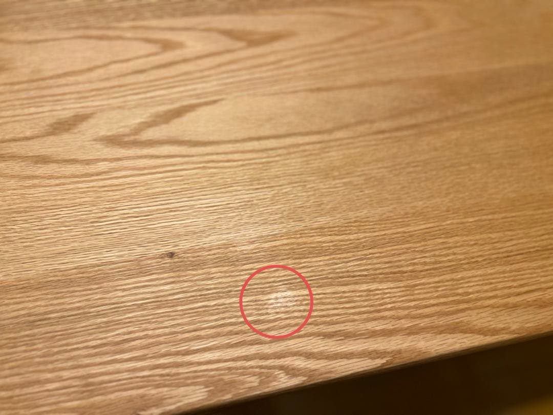 【美品】HIDA 飛騨産業 ダイニングテーブル　天然木　キツツキマーク　保証書付