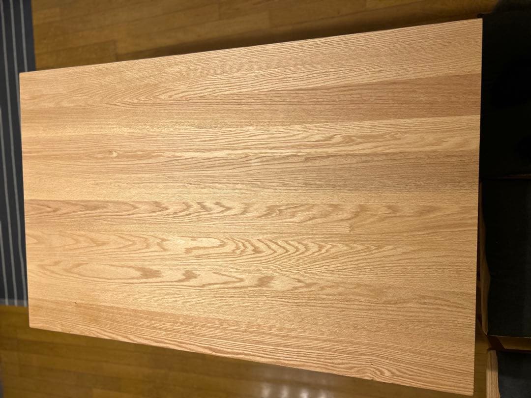 【美品】HIDA 飛騨産業 ダイニングテーブル　天然木　キツツキマーク　保証書付