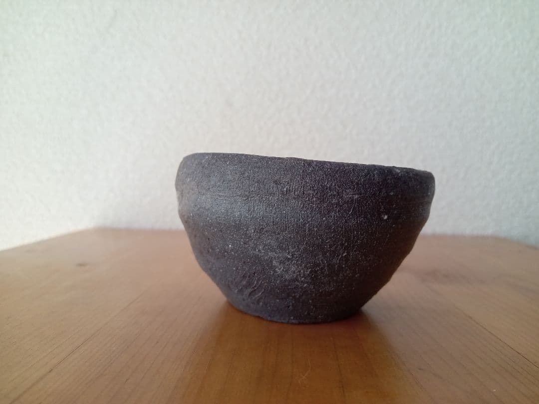 備前焼　和仁栄幸ぐいのみ　金重陶陽　共箱　栞　共布あり