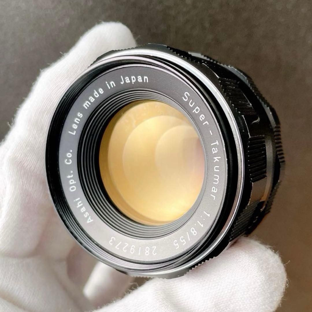 【虹色美フレア】Super Takumar 55mm f1.8 整備済