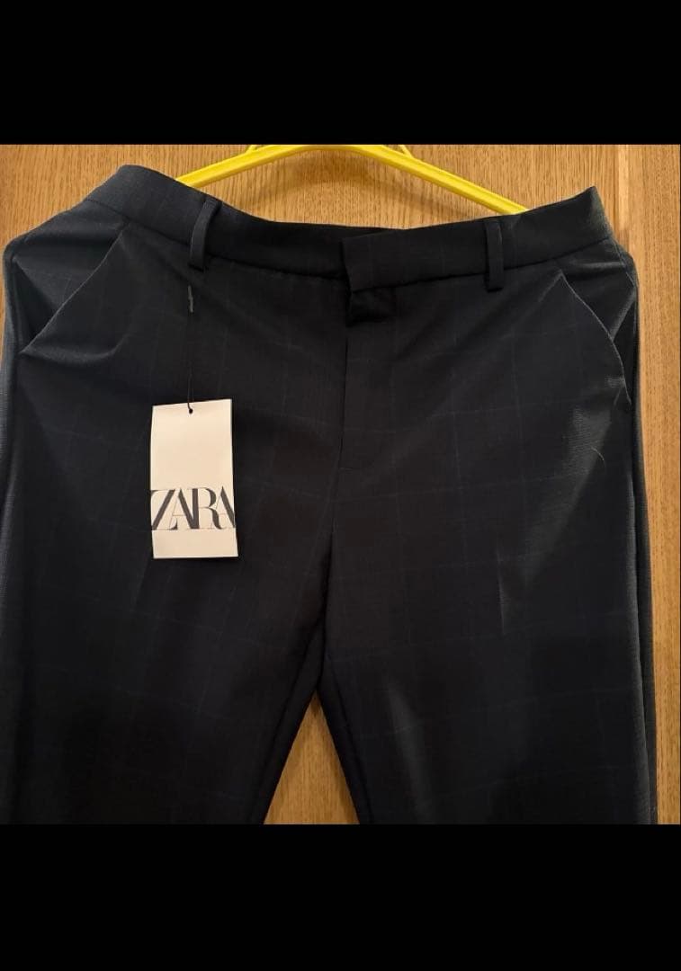 新品タグ付き　ZARA フォーマルスーツ　ネイビー系　164センチ
