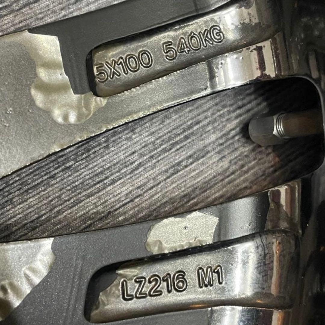 定価18万 Dakat 18インチ 希少メッキホイール PCD100 プリウス等