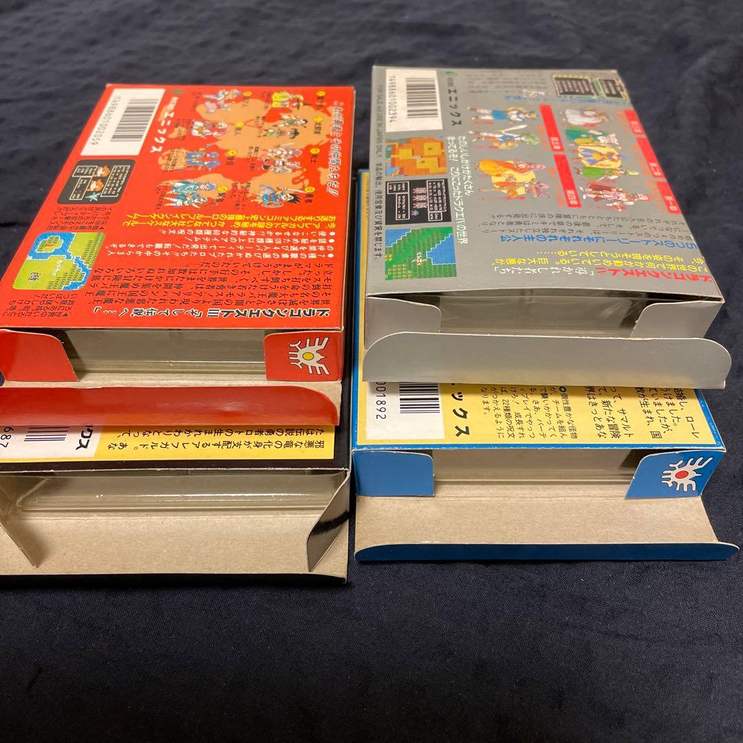 【ファミコン】ドラゴンクエスト　４本セット