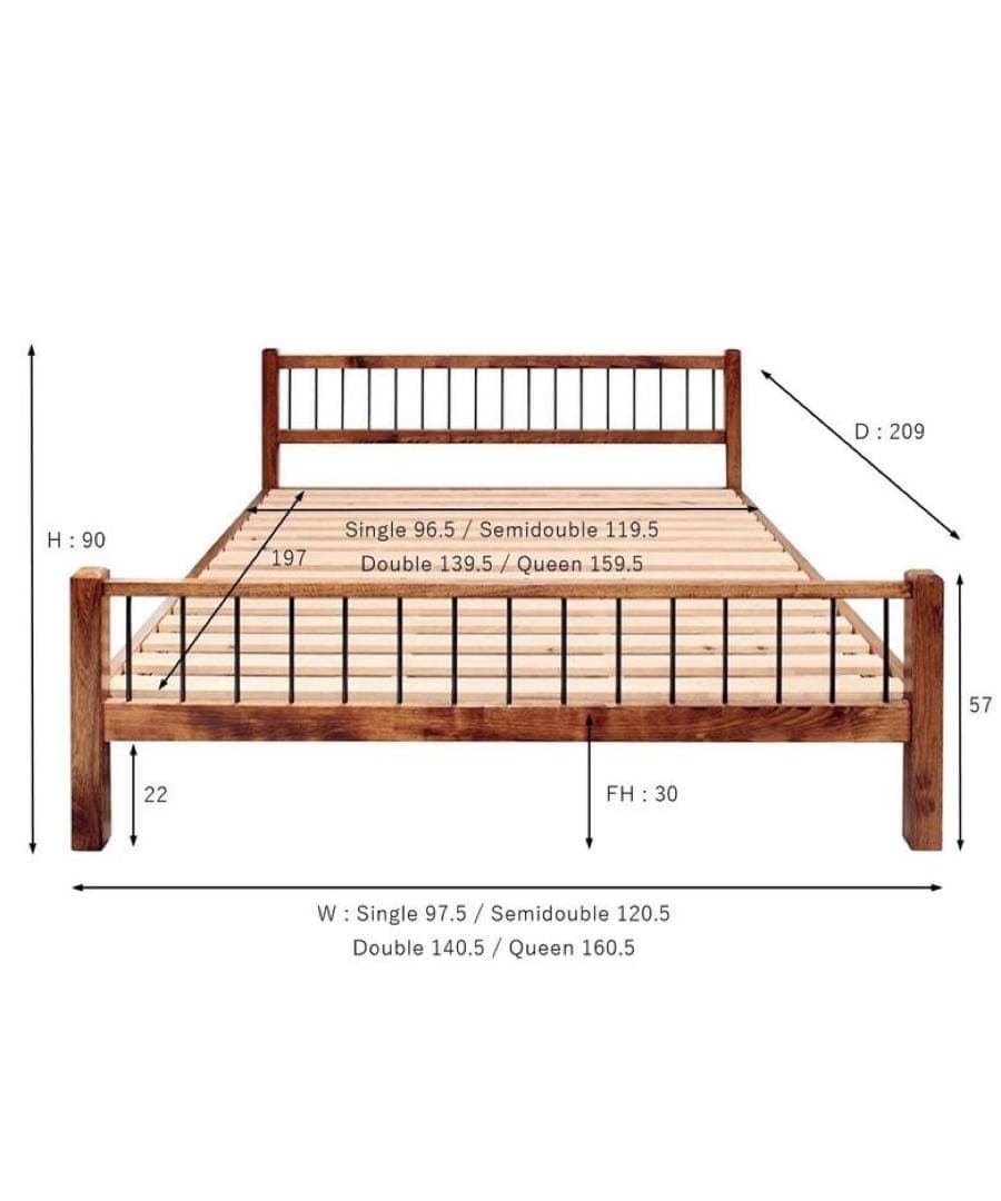 ACME FURNITURE GRANDVIEW BED S シングルサイズ