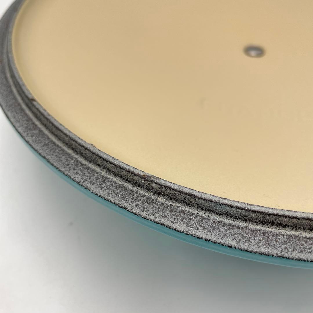 ル・クルーゼ　ココット・ロンド 22cm カリビアンブルー