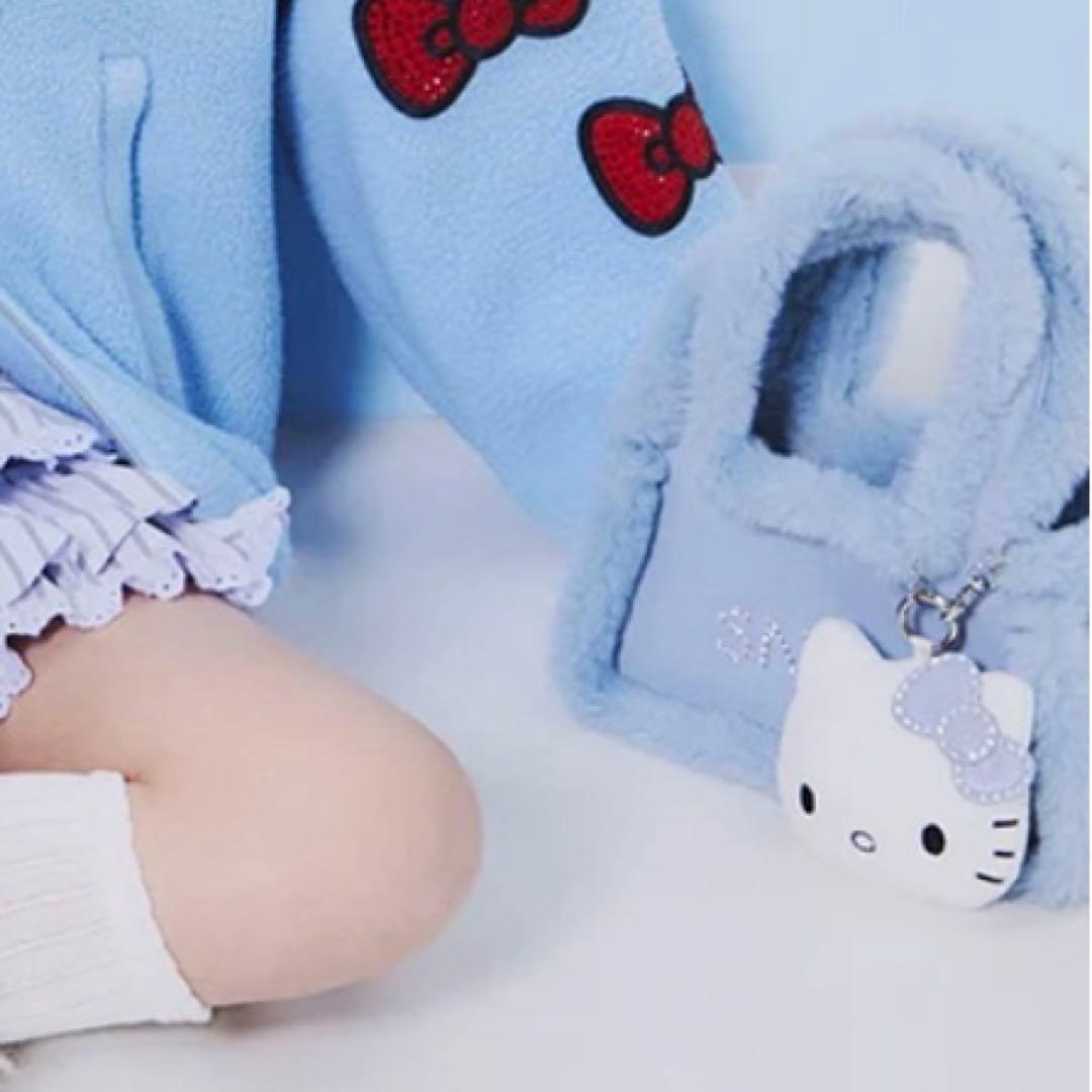 SNIDEL ハンドバッグ HELLO KITTYライトブルー